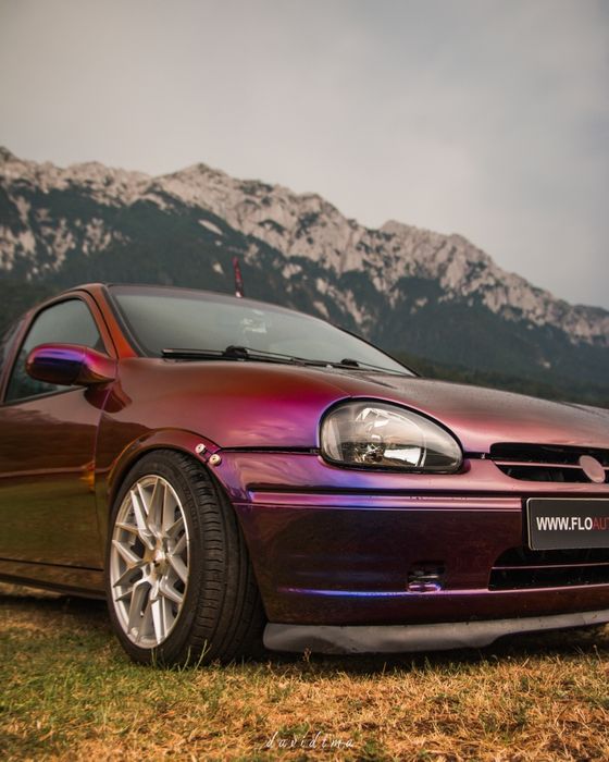 Opel corsa b cu swap la 1.8 16v