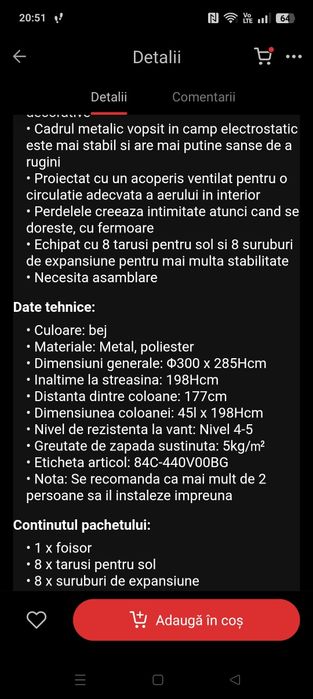 Cort turcesc de terasă