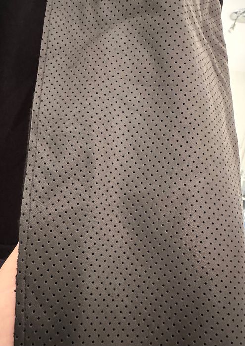 Sacou/cardigan Majestic Paris, M/L lana/ piele naturala