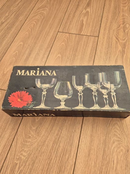 Рюмки. Чешское стекло.