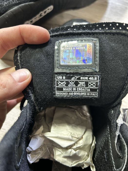 Мото ботинки alpinestars