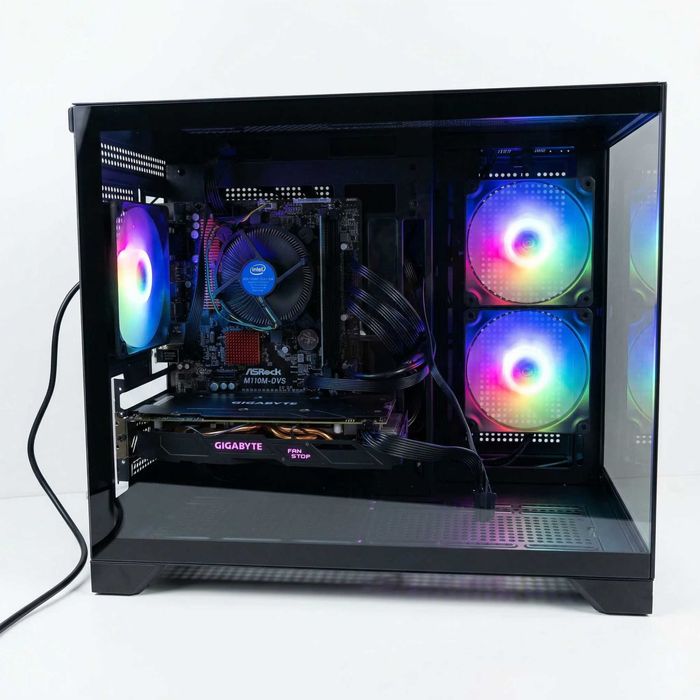 Геймърски Компютър i7 + RX 580 8GB | 16GB RAM | 250€ | Тестван | Гаранция | София