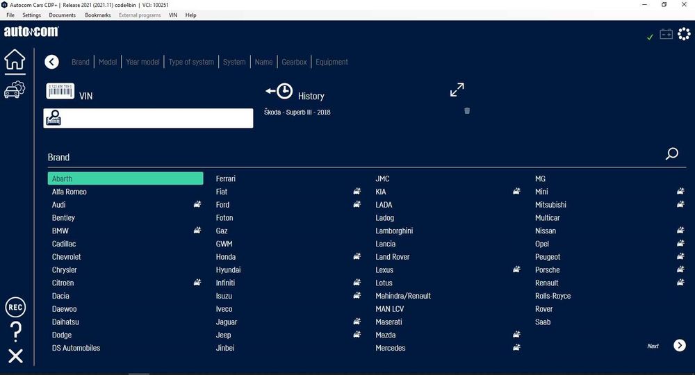 Kit Instalare Autocom 2021.11 Cars/Trucks
