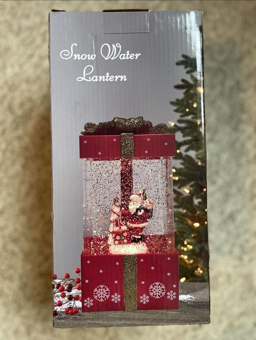 Decorațiune cutie cadou led muzica Meli Melo