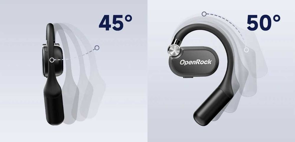 OpenRock X Open-Ear Air Conduction Спортни Слушалки - висок клас