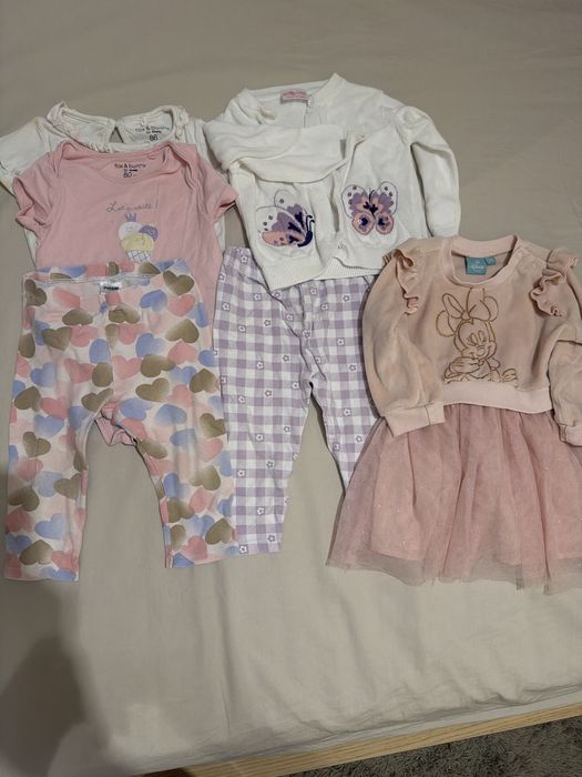 Бебешки дрехи 74-80, всяка снимка-10€, benetton, mayoral, next, h&m и др