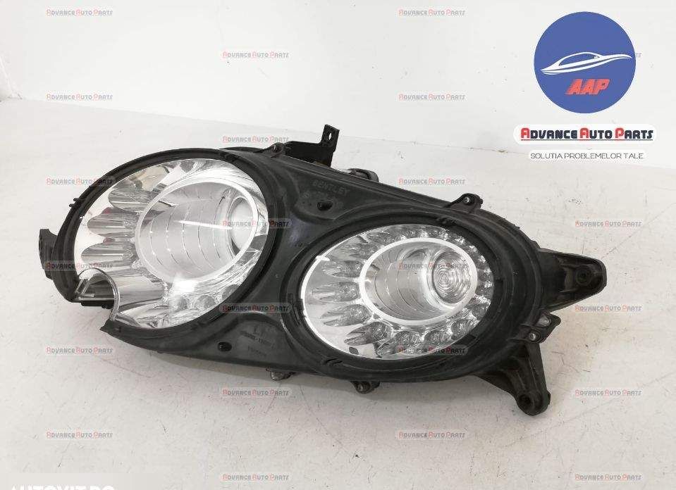 Ляв фар с ксенон и LED оригинален Бентли / Bentley Continental GT 2 [
