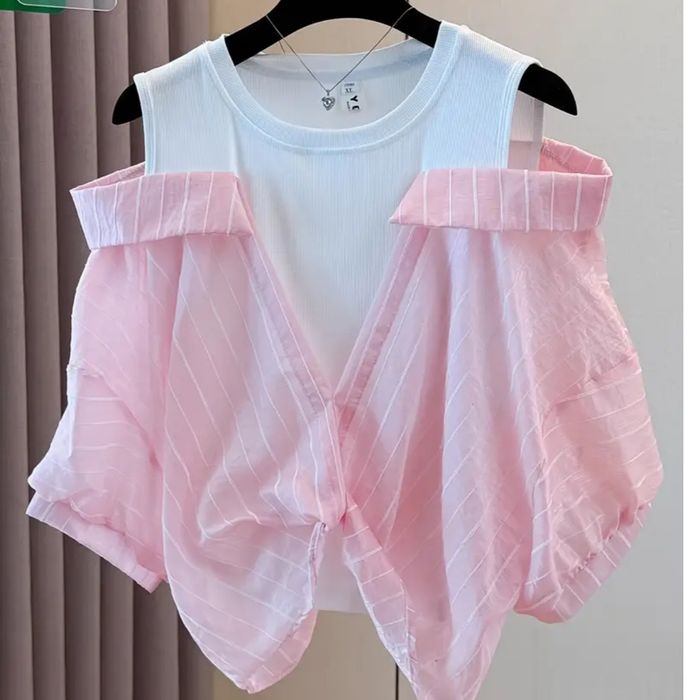 Нова блузка тип риза в размер S