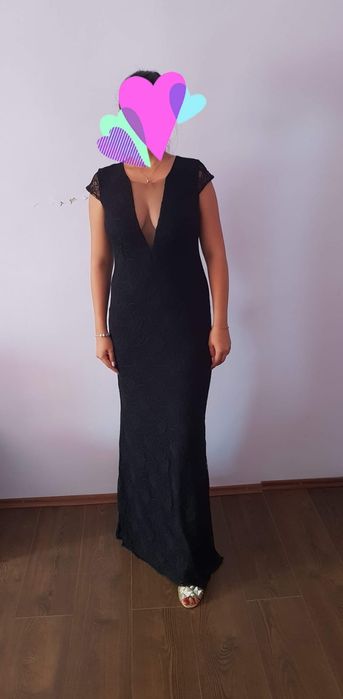 Rochie de seara lunga neagra