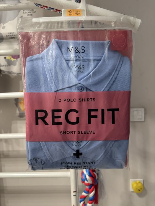 Поло на девочку 2шт 11-12 лет