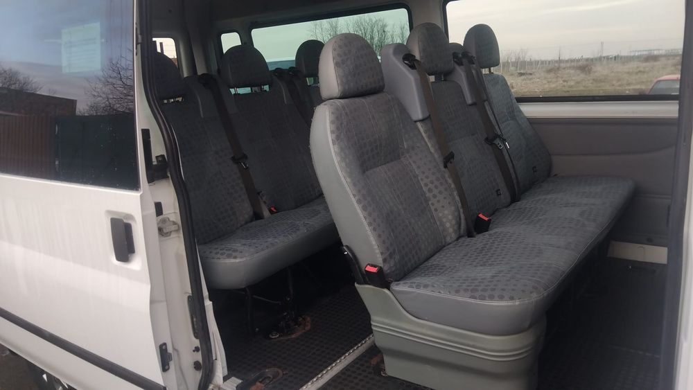 2014 Ford Transit 8+1 (9 Locuri) - 2.2D 125Cp E5 - Clima fata-spate