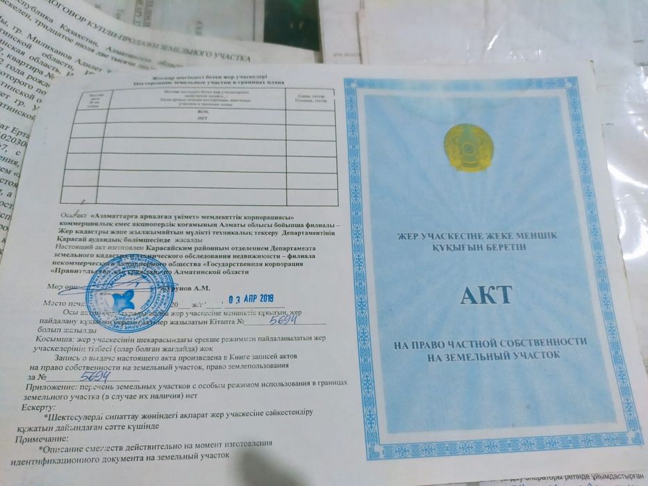 Жер сатылады исаевта