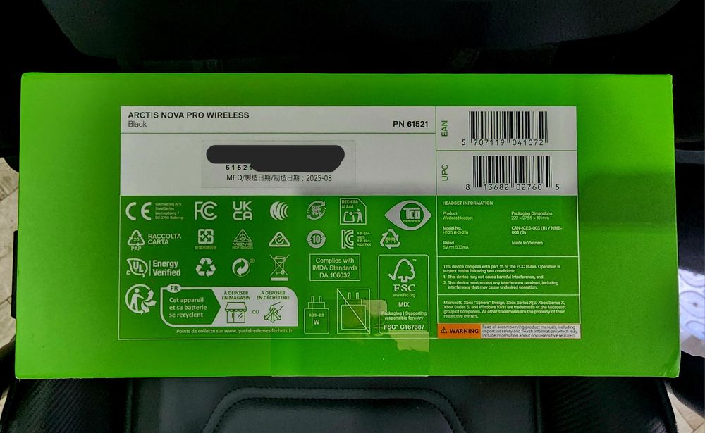 SteelSeries Arctis Nova Pro Wireless (Xbox & PC) — Новые