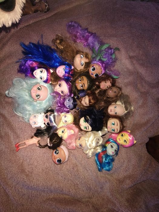 Кукли Барби  Barbie монстър хай лол оМГ  what's her face за части