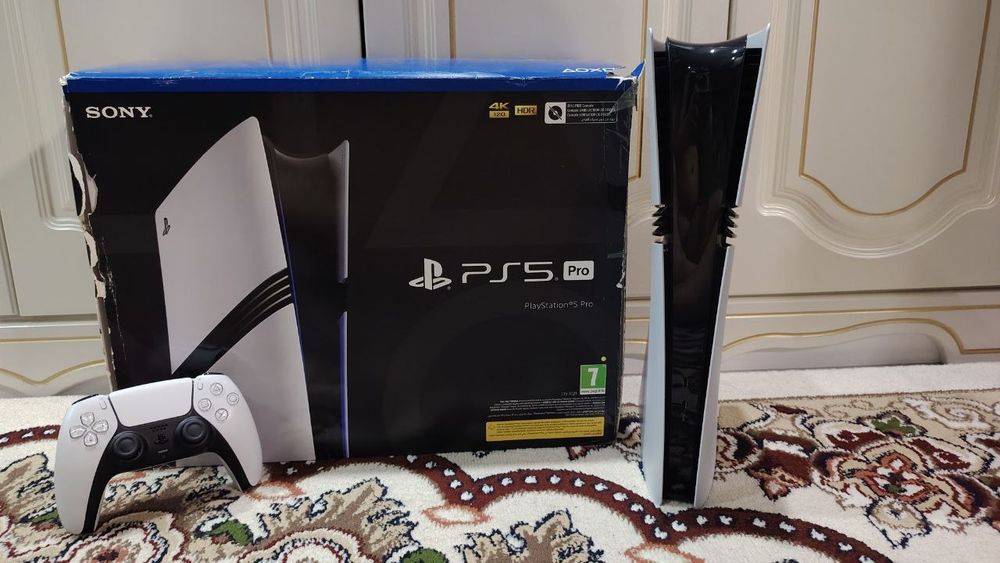 Playstation 5 pro 2Тб 2 джостик топ игры состояние идеальное