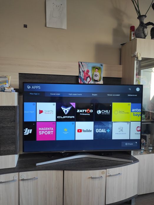 Смарт Телевизор SAMSUNG 55 инча Ultra HD 4K