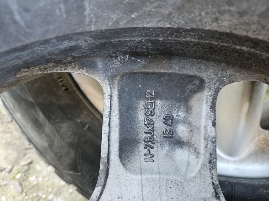 Джанти с гуми 17ки за Х5