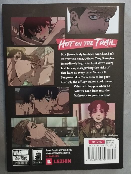 Killing Stalking Vol. 1,3,4,5