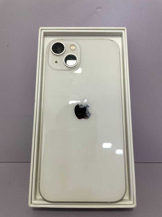 Apple iPhone 13 белый, 128ГБ, 77% / СА259959