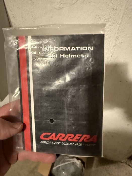 Дамска каска Carrera C-Lady CKW – черна, размер 51–54 см (нова)