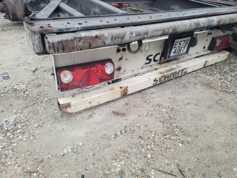 Sasiu complet semiremorca frigorifica schmitz cu axe saf pe tambur