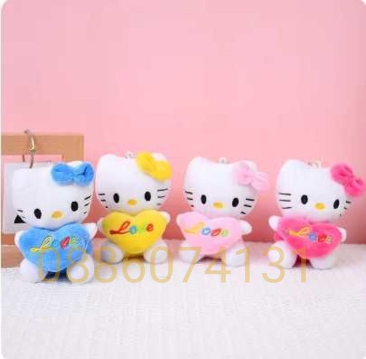 Плюшен Ключодържател играчка Hello Kitty, Ключодържател коте Кити