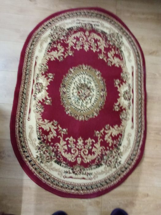 Два одинаковых натуральных прикроватных коврика