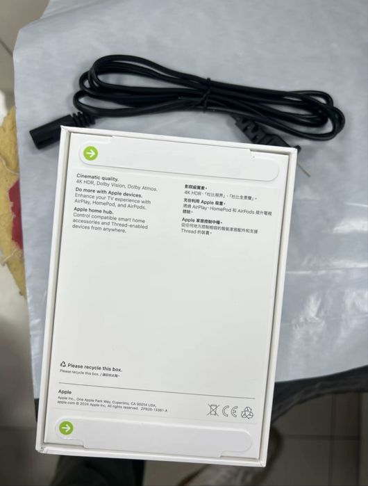 Apple TV 4K 128GB (3rd Gen) Ethernet — Новый