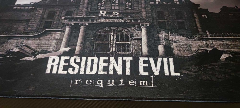 Resident Evil Requiem Mousepad R.P.D Racoon City Police Department Destroyed