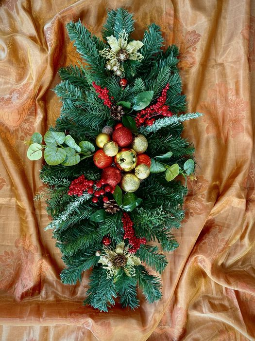 Новогодняя композиция на стол