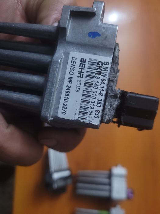 Ёжик на запчасть (резистор печки) на бмв е39