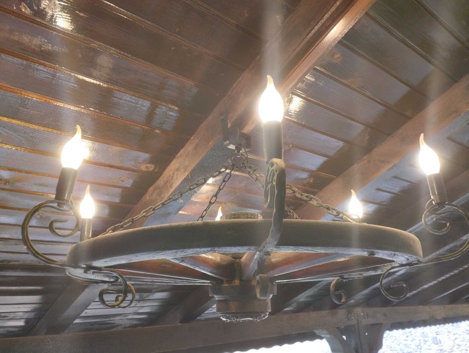 Полилей от Колело от каруца с диаметър Ф 600 / 60 см.