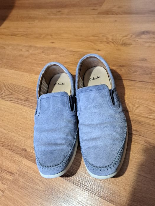 Обувки Clarks естествен велур 43