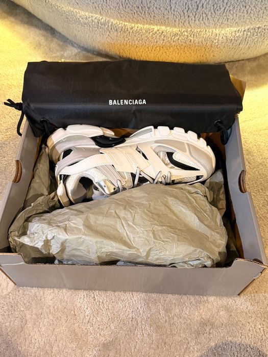 Balenciaga Track White/Black Alb/Negru Premium