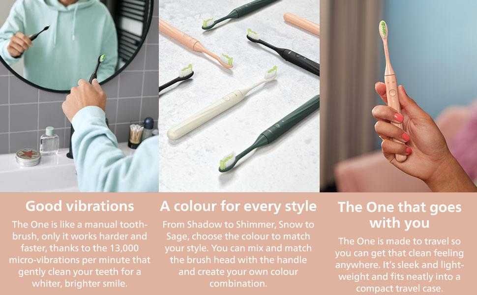 Philips One by Sonicare HY1200/05 или /06 електрическа четка за зъби