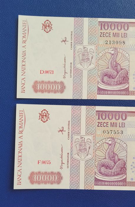 Bancnota 10000 lei 1998 unc bani vechi
