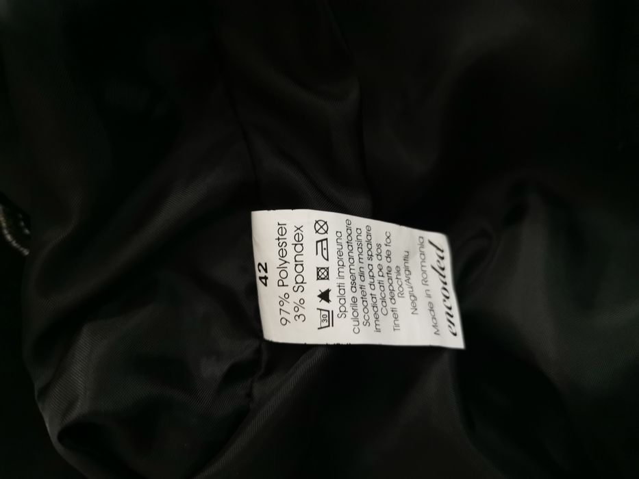 Rochie de ocazie cu broderie argintiu