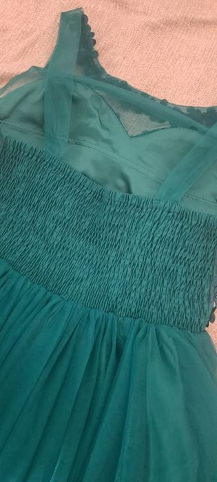 Rochie scurta cu aplicatii manuale