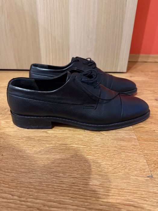 Мъжки черни официални обувки Teodor, размер 41