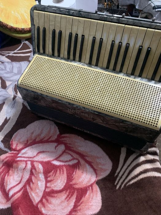 Acordeon Hohner cu 120 de basi in sita