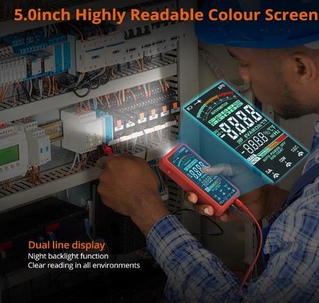 Интелигентен цифров мултицет Proster с автоматично избиране на обхват