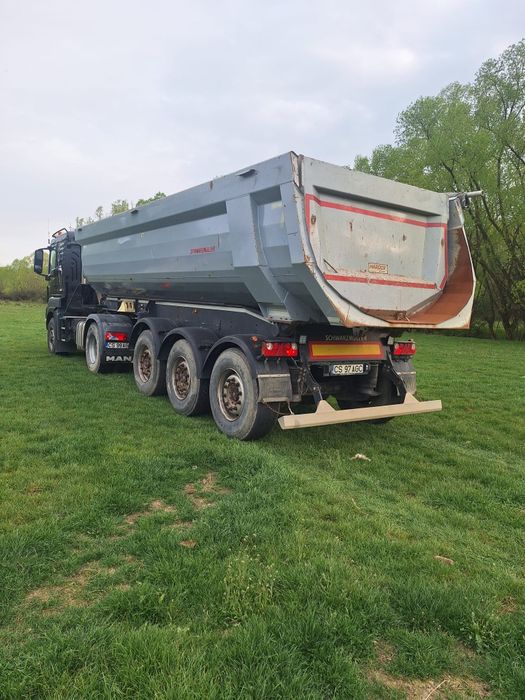 MAN TGS 18.500 4X4 + Semiremorca Schwarzmuller ambele an  2017