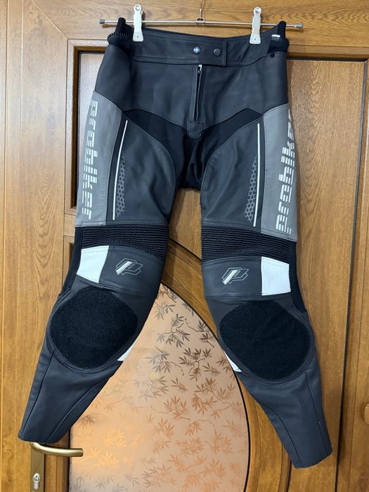 Combinezon Moto ProBiker Din 2 Piese Mărimea S/XXS Piele Naturală