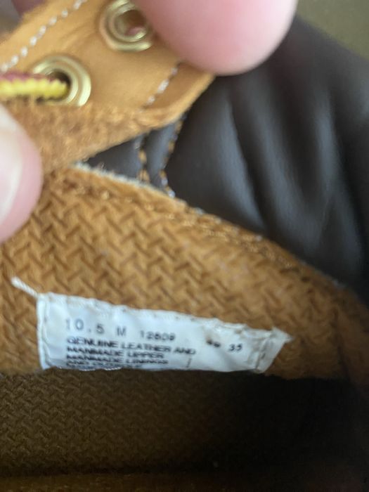 Bocanci copii piele TIMBERLAND  10,5 inches 26,67 Cm