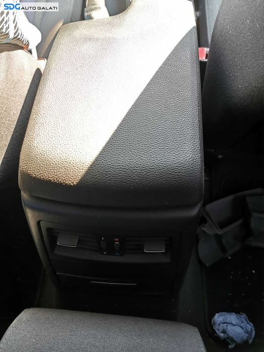Cotiera Piele cu Consola de la Volan Stanga BMW Seria 3 E90 E91 2004 - 2011 [0574]