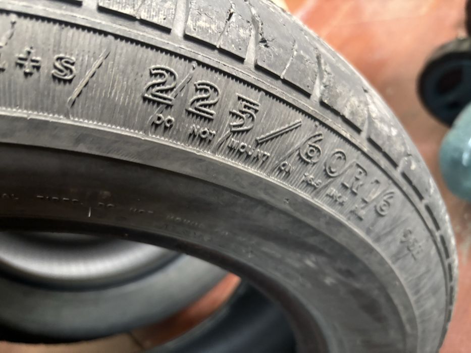 Шина 225 х 60 х 16