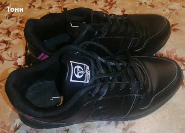 SERGIO TACCHINI Оригинал Нови Кожени Дамски Маратонки 39