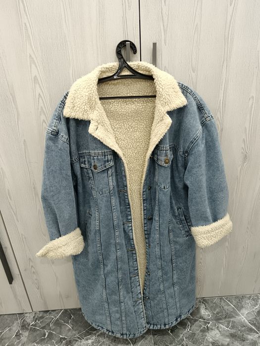 Продам джинсовое пальто