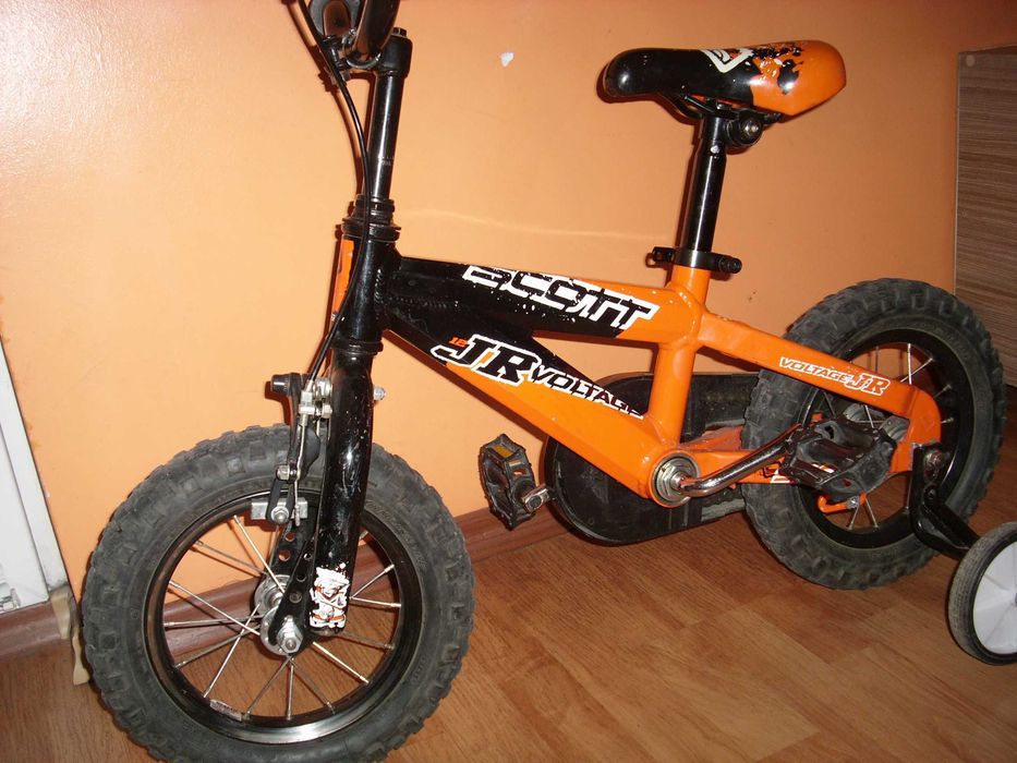 SCOTT 12 ″ USA АЛУМИНИЕВ Детски велосипед,колело с помощни колела.Промо!