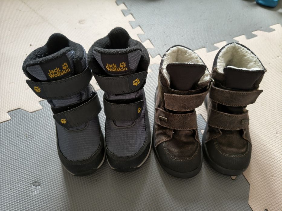 Lot ghete de iarna mărimea 27, Jack Wolfskin și Sympatex